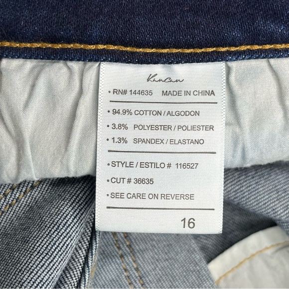 Kancan Slim Straight High‎ Rise Jeans - Picture 4 of 6